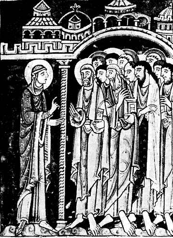 Maria Magdalena bringt de J&uuml;nger ehr Bott