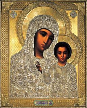 Muttergottes von Kasan, Historical, Enkel Ravil Weimanns Schutzpatronin