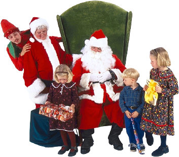 Wiehnachtsmann mit Anhang