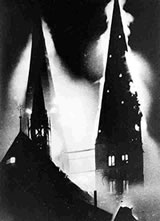 De brennen Dom to L&uuml;beck