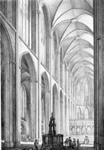 In de L&uuml;becker Marienkark