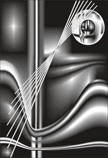 Strieken Wellen. Klick op to'n Vergr&ouml;ttern!