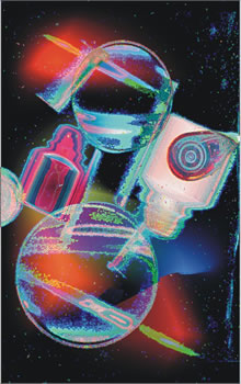 Fotogramm. Klick op to'n Vergr&ouml;ttern!