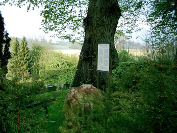Gedenksteed f&ouml;r Cay Lorenz Hirschfeld