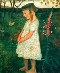 Portr&auml;t vun en Deern