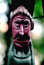 De ole Fru in'n Ast. Klick op to'n Vergr&ouml;ttern!