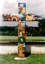 Dat Luckauer Fredenskr&uuml;&uuml;z. Klick op to'n Vergr&ouml;ttern!