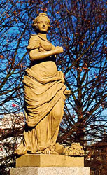 L&uuml;beck hett ok en Frieheitsstatue! D&uuml;t is de "Frieheit".  Klick op to'n Vergr&ouml;ttern!