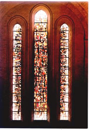 Modernes Karkenfenster. Klick op to'n Vergröttern!