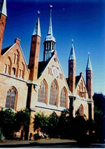 Front vun't Hospital an'n Kobarg. Klick op to'n Vergr&ouml;ttern!