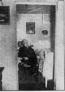 En Koje in't "Lange Huus". Histoorsche Opnahm. Klick op to'n Vergr&ouml;ttern!