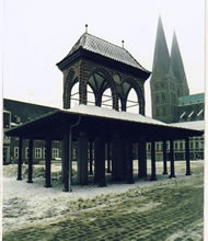 Ansicht in Winter. Klick op to'n Vergröttern!