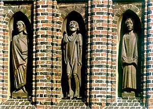 De Barlach-Skulpturen. Klick op to'n Vergröttern!