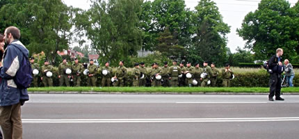 Polzeikordon. Klick op to'n Vergr&ouml;ttern!